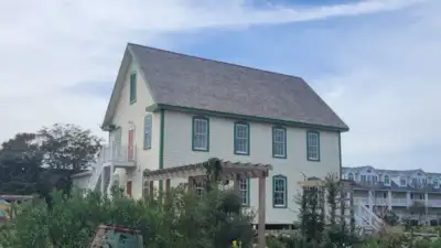 In 1901, Ocracoke opened a two-story island inn; after a $750,000 community purchase, hurricane