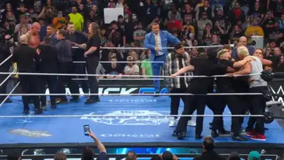 He picked up a victory over Cardona; however, right after his match, Cody Rhodes returned