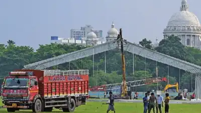 Brigade gears up for Bengal's 1st BJP CM's oath — 50k seats, 10k invites, 20 gates