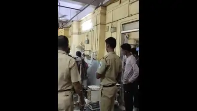 Following a patient's death, his relatives allegedly vandalised the govt Central Hospital