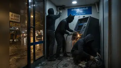 a dedicated ‘school’ for ATM burglars, with rookies trained using real ATMs, either rebuilt