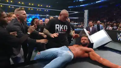 Lastly, the night ended with Randy Orton trying to lay another vicious assault like last week