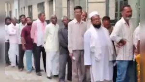 Polling in the by-election for Bithoor Nagar Panchayat chairperson in Kanpur stood at 65.36%