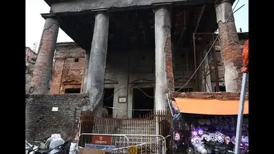 KMC team on squatter check visits Ezra St agiary that survived blaze