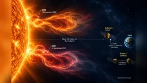 Earlier space-based coronagraphs could not fully track the early evolution of faint eruptions