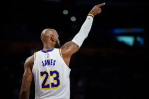 LeBron James, the standout player for the Los Angeles Lakers, is doubtful ahead of the team's