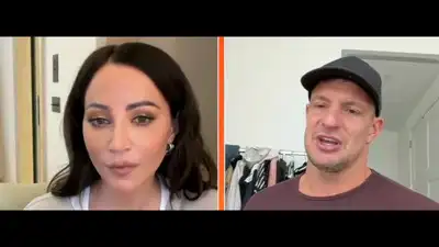 Fans can’t stop talking about Kay Adams’ bizarre facial expressions during Gronk interview