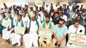 Members of various farm forums and social activities staging a one day token fast to condemn