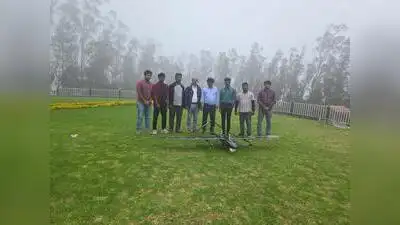 Anna University team conducts high-altitude BVLOS drone test in Nilgiris
