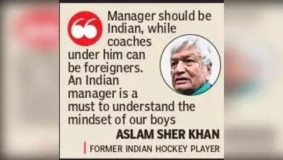 Aslam Sher Khan, former Indian hockey player