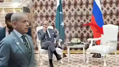 PM Sharif waited for over 40 minutes for President Putin before growing tired and gate-crashing