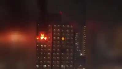 Fire breaks out on 13th floor of Mumbai high-rise, no one hurt