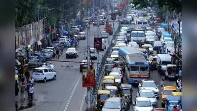 Illegal parking is rampant at Gariahat......Debobrata Shome