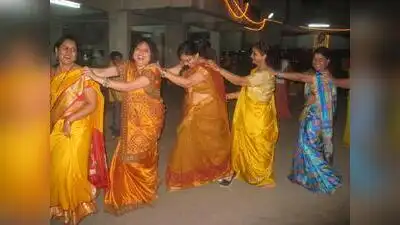 Dance trainer Surbhi Rathod, who conducts classes for two months before Navaratra, introduced