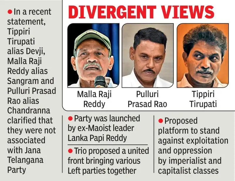 Though they disagree on the organisational platform, the groups have left open the possibility