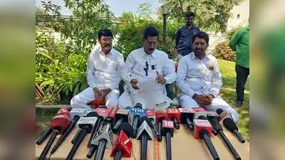 Beed MP Bajrang Sonawane during his press conference