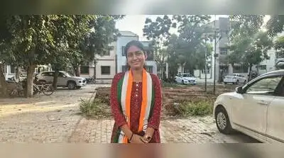 The Gen Z candidate of the Congress party secured 4,469 votes to victory from Ward No