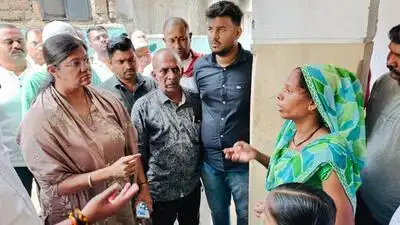 Nashik mayor Himgauri Aher talks to residents during her visit: The wider industry impact