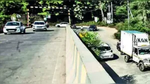 The Jagatpur overbridge, also landing at a four-way junction, already sees severe traffic jams