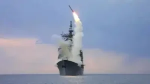 Pak navy test-fires anti-ship ballistic missile; ISPR lauds 'high accuracy' — 'Can engage both sea