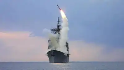 Pak navy test-fires anti-ship ballistic missile; ISPR lauds 'high accuracy' — 'Can engage both sea