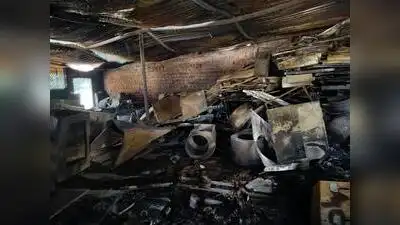 Blaze Ravages Shop, 2 Houses In Lodhipura