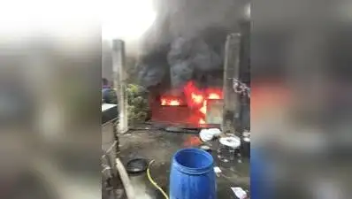 Blaze Ravages Shop, 2 Houses In Lodhipura