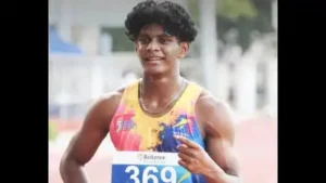Neil’s time was better than that of the 100m winner in men’s U-20 section