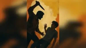 A 17-year-old boy was allegedly stabbed repeatedly by a man after an argument near Sabarmati