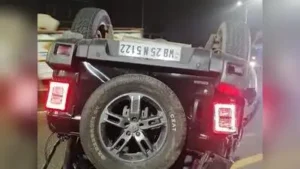 Couple, biker killed as racing car crashes into bike on Kalyani Expressway