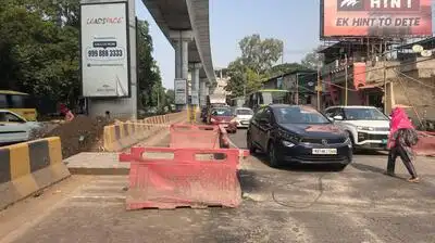 Pune Municipal Corporation (PMC) was constructing the raised pedestrian crossing for residents