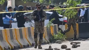 Pakistan’s defence minister Khawaja Asif said the country was “in a state of war”