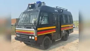 Whilst police personnel were visiting Navaratra pandals to check on security arrangements