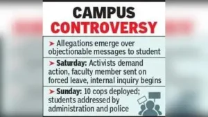 Nagpur: Police have stepped up security at a premier educational institution in Wathoda