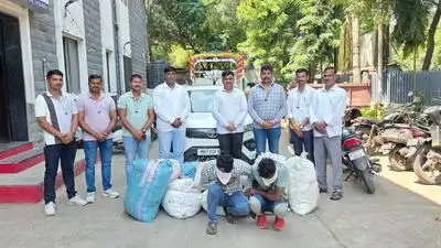 Nashik: The Local Crime Branch (LCB) of Ahilyanagar Police, in a joint operation with Sangamner