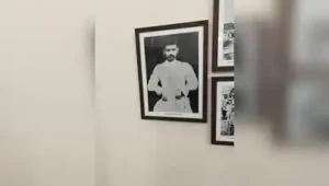 Pictures in Sardar gallery at Gujarat Vidyapith, Ahmedabad