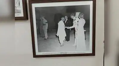 Pictures in Sardar gallery at Gujarat Vidyapith, Ahmedabad