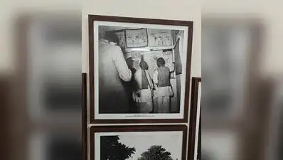 Pictures in Sardar gallery at Gujarat Vidyapith, Ahmedabad