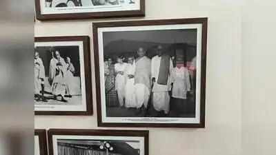 Pictures in Sardar gallery at Gujarat Vidyapith, Ahmedabad
