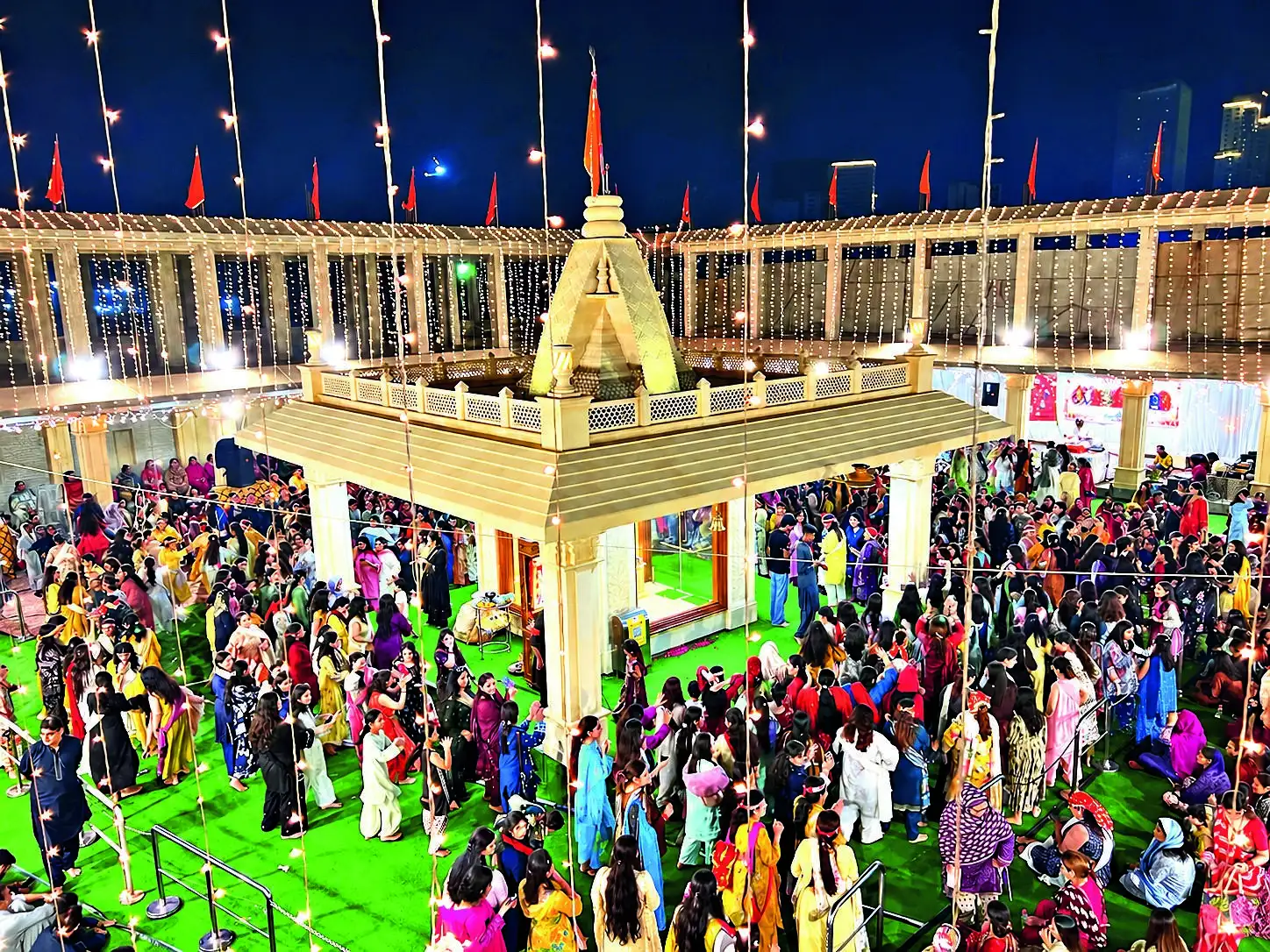 Karachi’s garba circuit Ramesh Mana, an 84-year-old social activist and columnist in Karachi