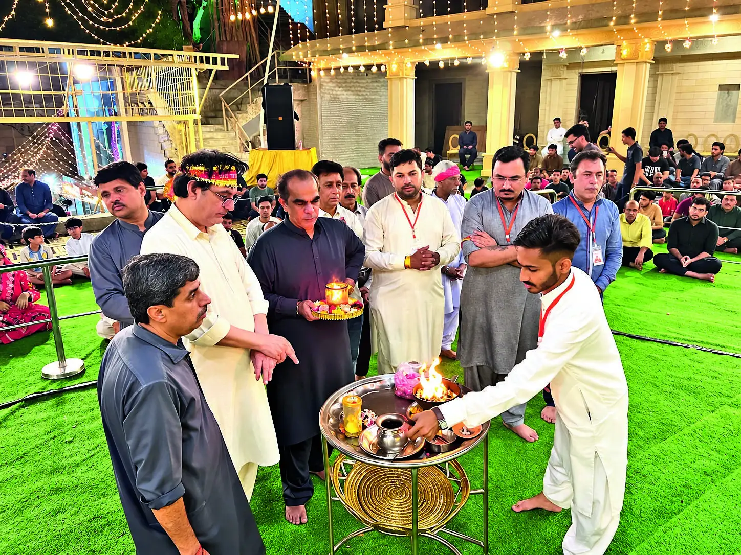 Karachi’s garba circuit Ramesh Mana, an 84-year-old social activist and columnist in Karachi