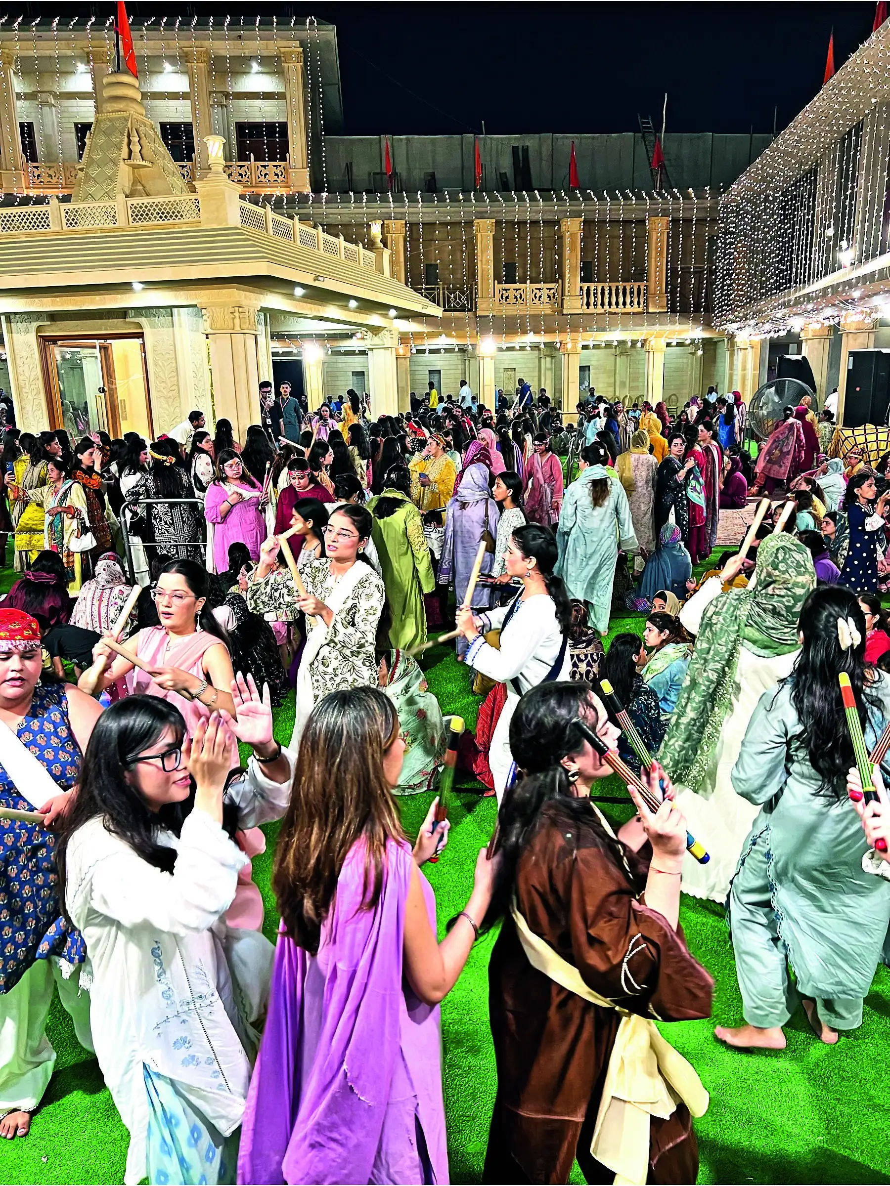 Karachi’s garba circuit Ramesh Mana, an 84-year-old social activist and columnist in Karachi