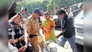 SIT quizzes former Thane mayor for over 7 hours; protests as police detain Purnekar's son — Shiv