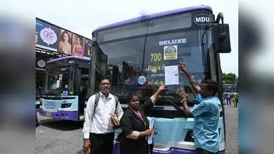 Three buses earmarked for Vettri Payanam services were seized on Tuesday after TNSTC Madurai