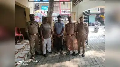 Kotwali police in Ballia district arrested three men and seized 656.8 kg of illegal