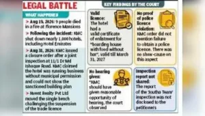 ” The single judge further held that KMC should have “given reasonable opportunity of hearing