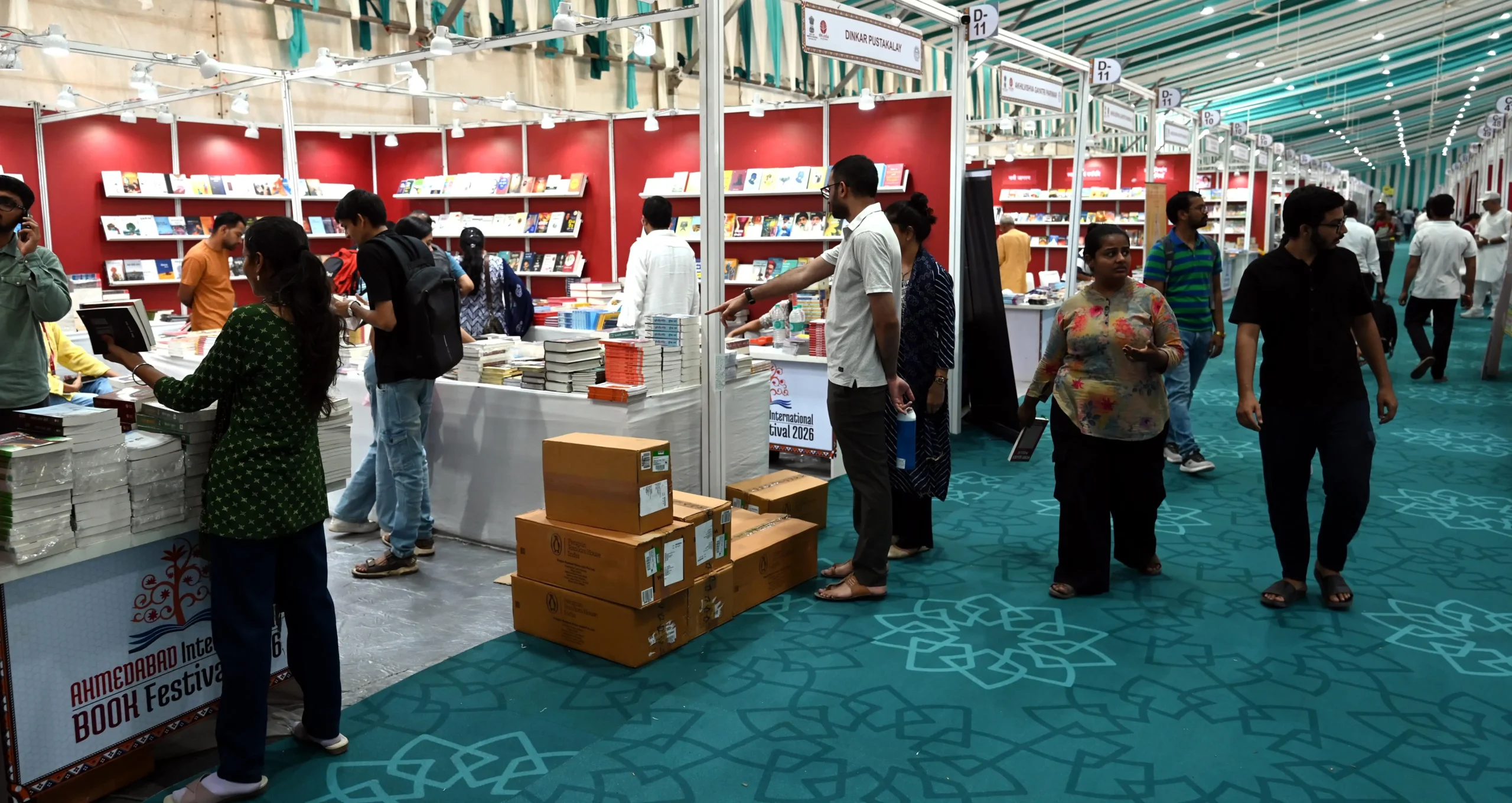 Chief minister Bhupendra Patel inaugurated ‘Ahmedabad International Book Festival-2026’