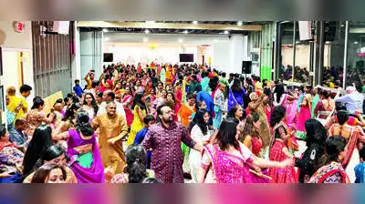 Garba circles in foreign countries turn Navratri into home