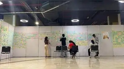 Chennai: Today, a ‘wall of hope’ built of 20,000 Post-it notes, each: The wider industry impact