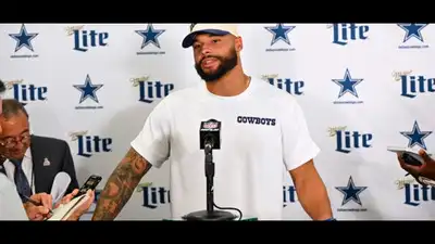 receives his ass out of here,” Prescott said as he pointed out the person